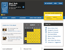Tablet Screenshot of berkeleypubliclibrary.org